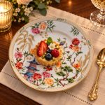 Jardins D'orient Porselen Pasta Tabağı - 19 cm - Görsel 4