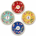 Jardins D'orient 4’lü Porselen Pasta Tabağı Seti - 19 cm - Görsel 3
