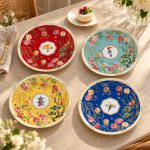 Jardins D'orient 4’lü Porselen Pasta Tabağı Seti - 19 cm - Görsel 5