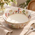 Jardins D'orient Porselen Kase - 23 cm - Görsel 3