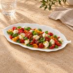 Beyaz Porselen Servis Tabağı - 39 x 16 cm - Görsel 3