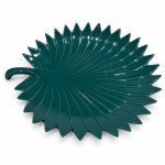 Yeşil Porselen Servis Tabağı - 35 x 29 cm - Görsel 2