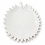 Beyaz Porselen Servis Tabağı - 35 x 29 cm - Görsel 2