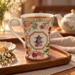 Jardins D'orient Porselen Kupa - 300 ml - Görsel 3