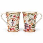Jardins D'orient 2'li Porselen Kupa Seti - 300 ml