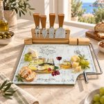 Les Fromages Peynir Sunum Seti - 4 Bıçaklı - 31,5 x 20 cm - Görsel 4