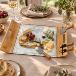 Les Fromages Peynir Servis Tepsisi - 4 Bıçaklı - 44 x 28 cm - Görsel 4