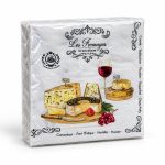 Les Fromages 20'li Kağıt Peçete - 33 x 33 cm - Görsel 2