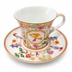 Jardins D’orient Porselen Fincan ve Tabağı - 200 ml - Görsel 2