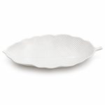 Beyaz Porselen Yaprak Kase - 30 x 13 cm - Görsel 4