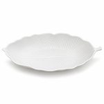 Easy Life Madagascar Beyaz Porselen Yaprak Servis Kasesi 36 x 16 cm - Görsel 3