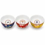 Jardins D’orient 3’lü Porselen Kase Seti - 9,5 cm - Görsel 2