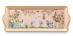 Easy Life Jardin de Reves Porselen Kek Servis 35 cm x 15 cm