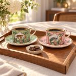 Paradis Sauvage 2’li Porselen Fincan Seti - 240 ml - Görsel 3
