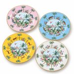 Paradis Sauvage 4’lü Porselen Pasta Tabağı - 19 cm