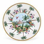 Paradis Sauvage Porselen Pasta Tabağı