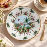 Paradis Sauvage Porselen Pasta Tabağı - Görsel 3
