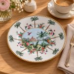 Paradis Sauvage Porselen Pasta Tabağı - Görsel 4