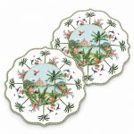 2’li Amerikan Servis Seti - 34,5 × 34,5 cm - Görsel 3