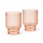 Modern Classic 2'li Su Bardağı Seti 320ml Pembe - PM0153 PINK