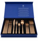 Essentials 24 Parça Çatal Bıçak Takımı - Bronz - Görsel 2