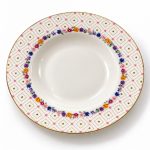 Porselen Yemek Tabağı - 21,5 cm - Görsel 2
