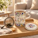 Mon Amour Fine China porselen kupa - 350 ml - Görsel 4