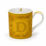 Monogram Porselen Kupa - 350 ml