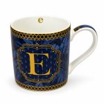 Monogram “E” Porselen Kupa - 350 ml