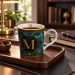 Monogram “M” Porselen Kupa - 350 ml - Görsel 3
