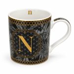 Monogram “N” Porselen Kupa - 350 ml