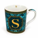 Monogram “S” Porselen Kupa - 350 ml