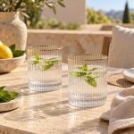 Su Bardakları 2’li Cam Su Bardağı Seti - 320 ml - Görsel 4