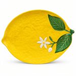 Porselen Limon Şeklinde Sunumluk - 25 x 18,5 cm - Görsel 4