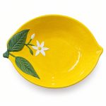 Porselen Limon Şeklinde Kase - 30 x 22 cm - Görsel 2