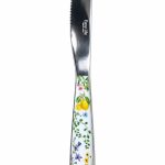 Fleurs Et Citrons Porselen Saplı Çelik Bıçak