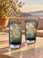 Fun Classy 2’li Cam Meşrubat Bardağı Seti - 370 ml - Görsel 4