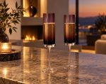 Fun Classy 2’li Cam Şampanya Kadehi Seti - 190 ml - Görsel 4