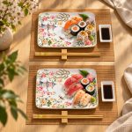 Jardins D'orient 2’li Sushi Seti - 22 × 14 cm - Görsel 4