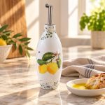 Porselen Yağ & Sirke Şişesi - 300 ml - Görsel 2