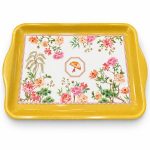 Jardins D'orient Kulplu Melamin Tepsi - 33 × 22 cm