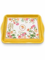 Jardins D'orient Kulplu Melamin Tepsi - 33 × 22 cm