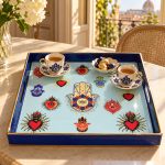 Icons El Desenli Polipropilen Tepsi - 33 × 33 × 4 cm - Görsel 3