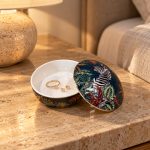 Sauvage Porselen Kapaklı Kutu - 10 × 5,5 cm - Görsel 3