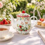 Jardin Des Fraises Porselen Çaydanlık · 900 ml