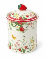 Jardin Des Fraises Lifestyle Porselen Kavanoz 8,5 x 11 cm - Görsel 4