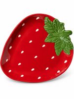 Jardin Des Fraises Porselen Sunumluk - 30,5 x 25,5 cm - Görsel 3
