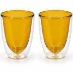 Monterey Çift Cidarlı 2’li Cam Bardak Seti - 220 ml