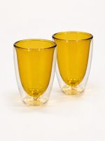 Monterey Çift Cidarlı 2’li Cam Bardak Seti - 220 ml - Görsel 2