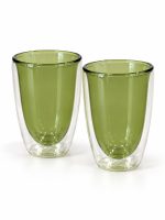 Monterey Çift Cidarlı 2’li Cam Bardak Seti - 220 ml